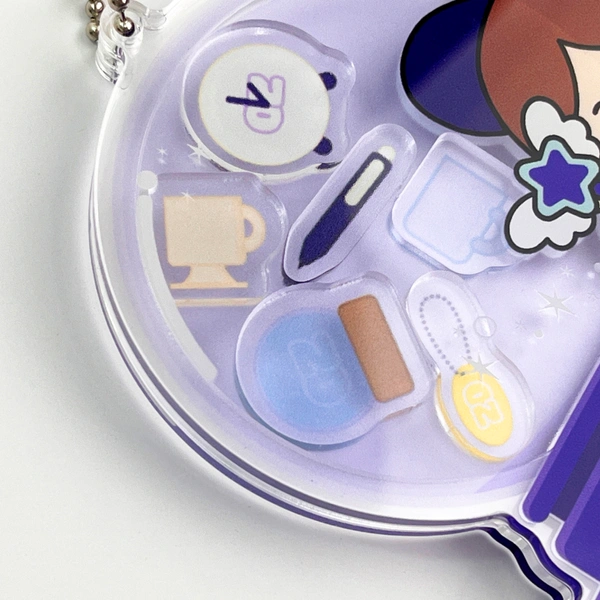 아크릴 쉐이커 키링