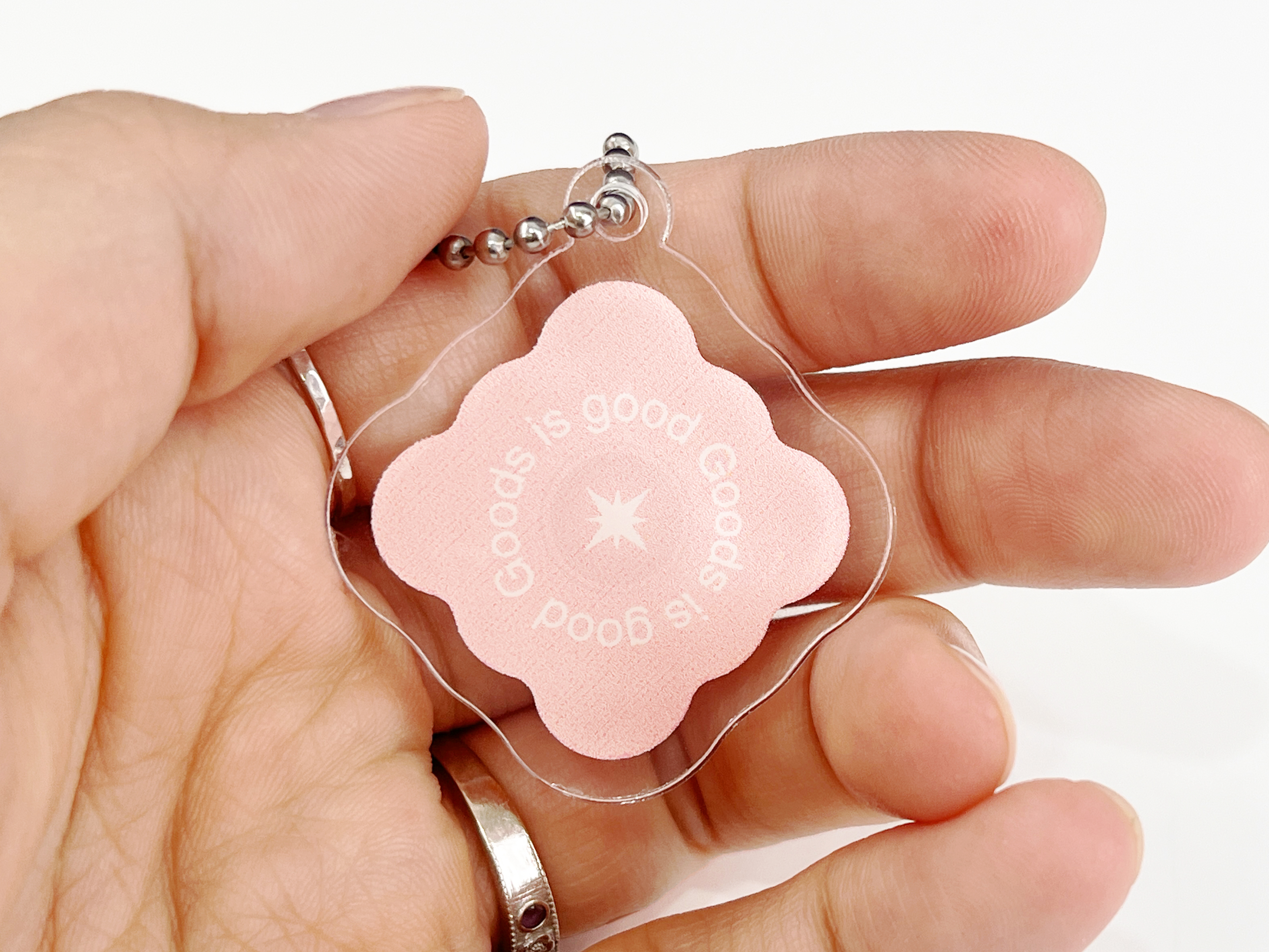 NFC 아크릴 키링(모든 기기 호환 가능)