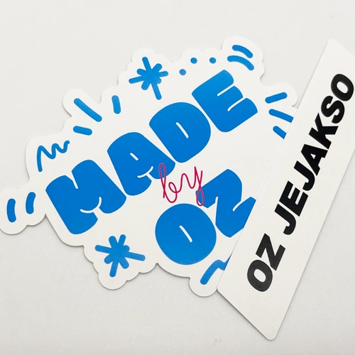 모조지 조각스티커 (A3)