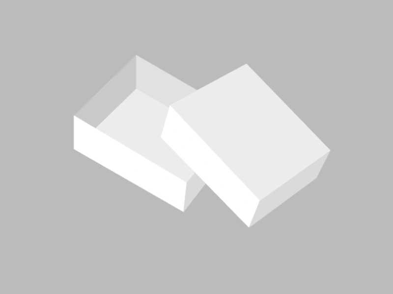 상하 분리 상자