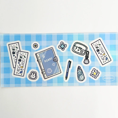 리무버블 유포지 스티커 180x80mm (4매단위)