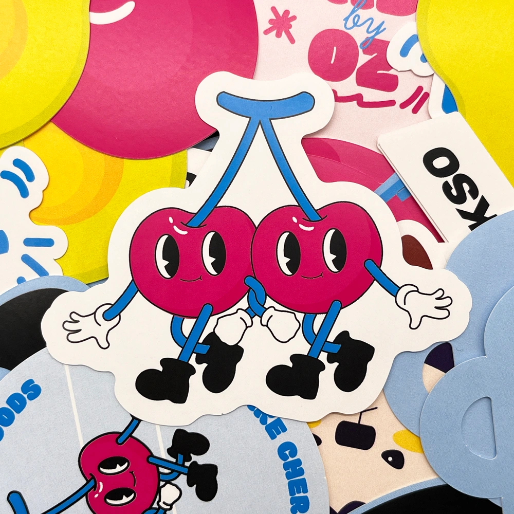 모조지 조각스티커 (A3)