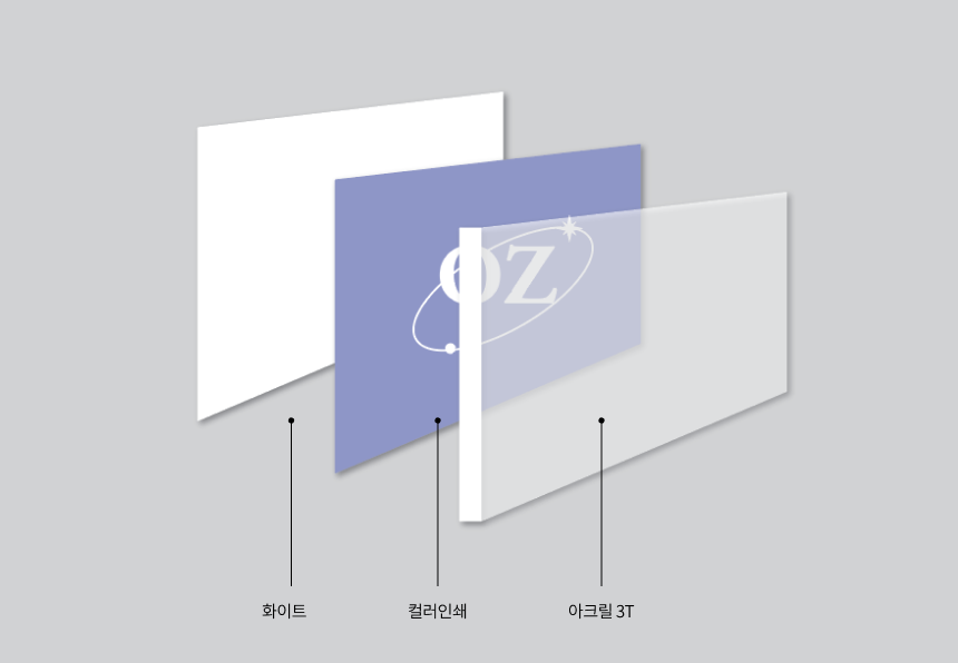 아크릴 자비츠 (LED, 일반)