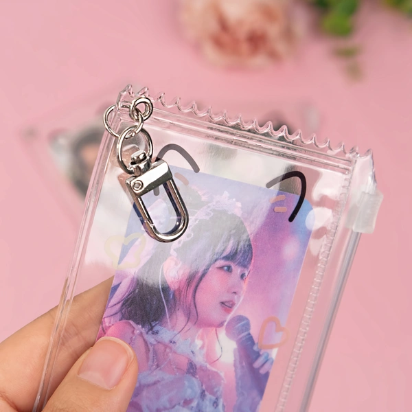 PVC 지퍼형 포토카드 홀더