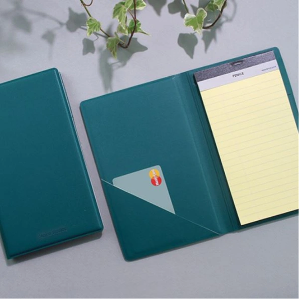 싱글포켓 미니 가죽 메모패드