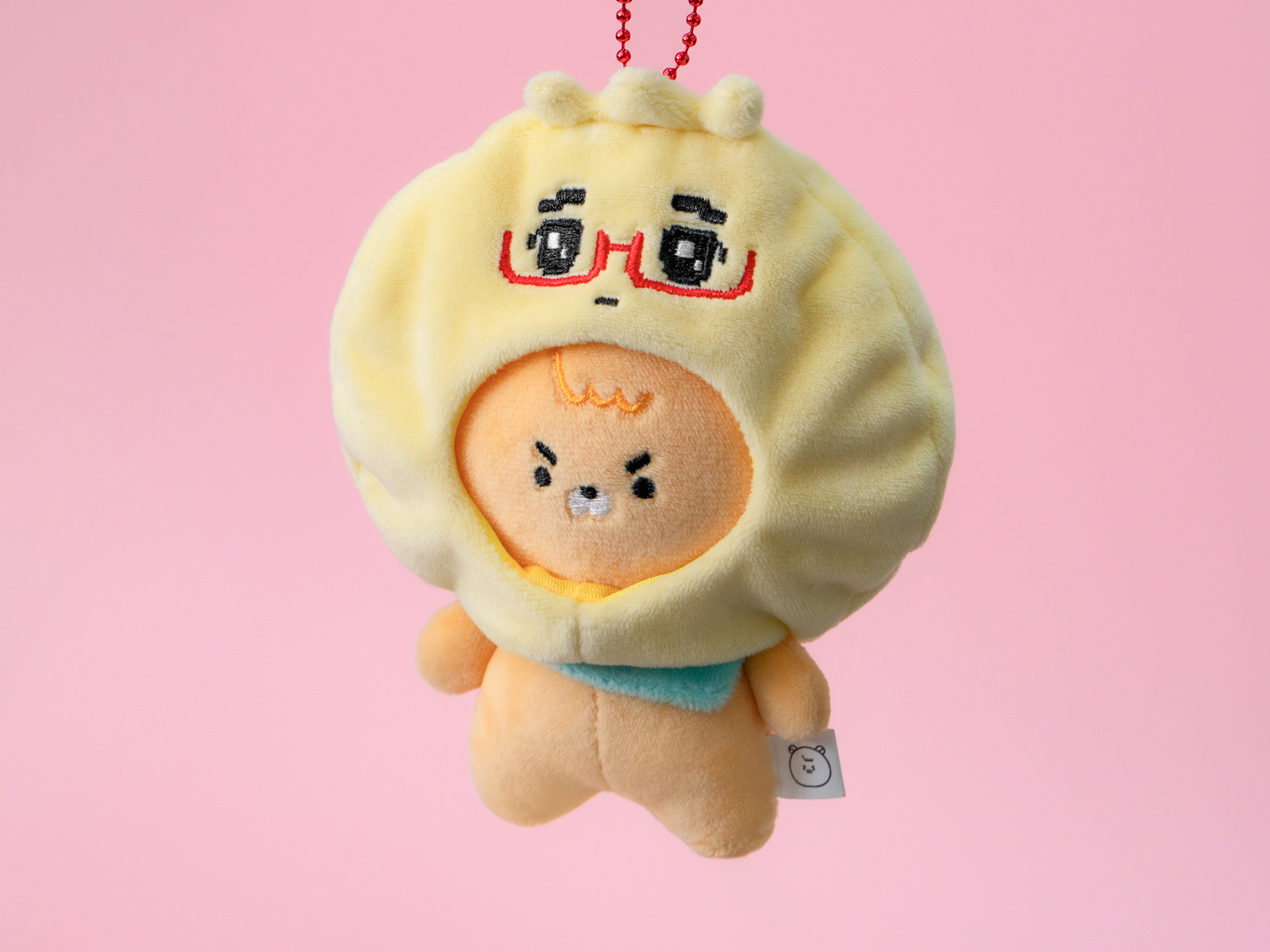 커스텀 인형모자 키링