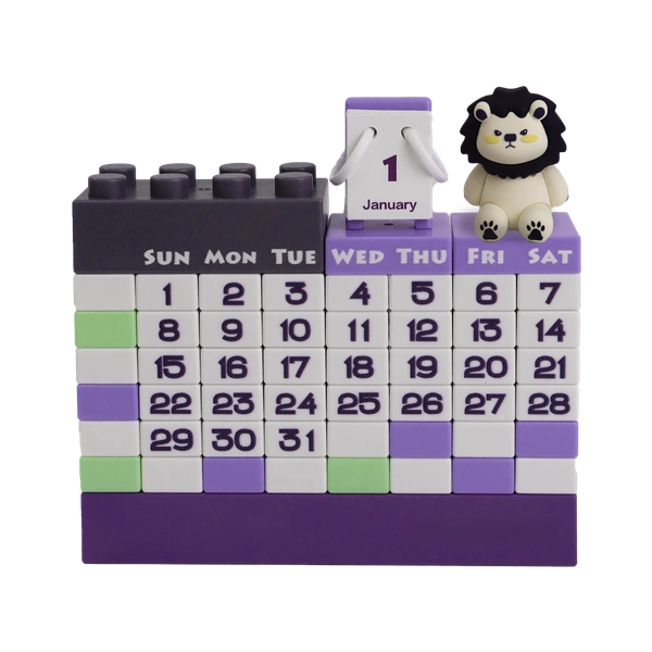 블럭 캘린더 (달력)