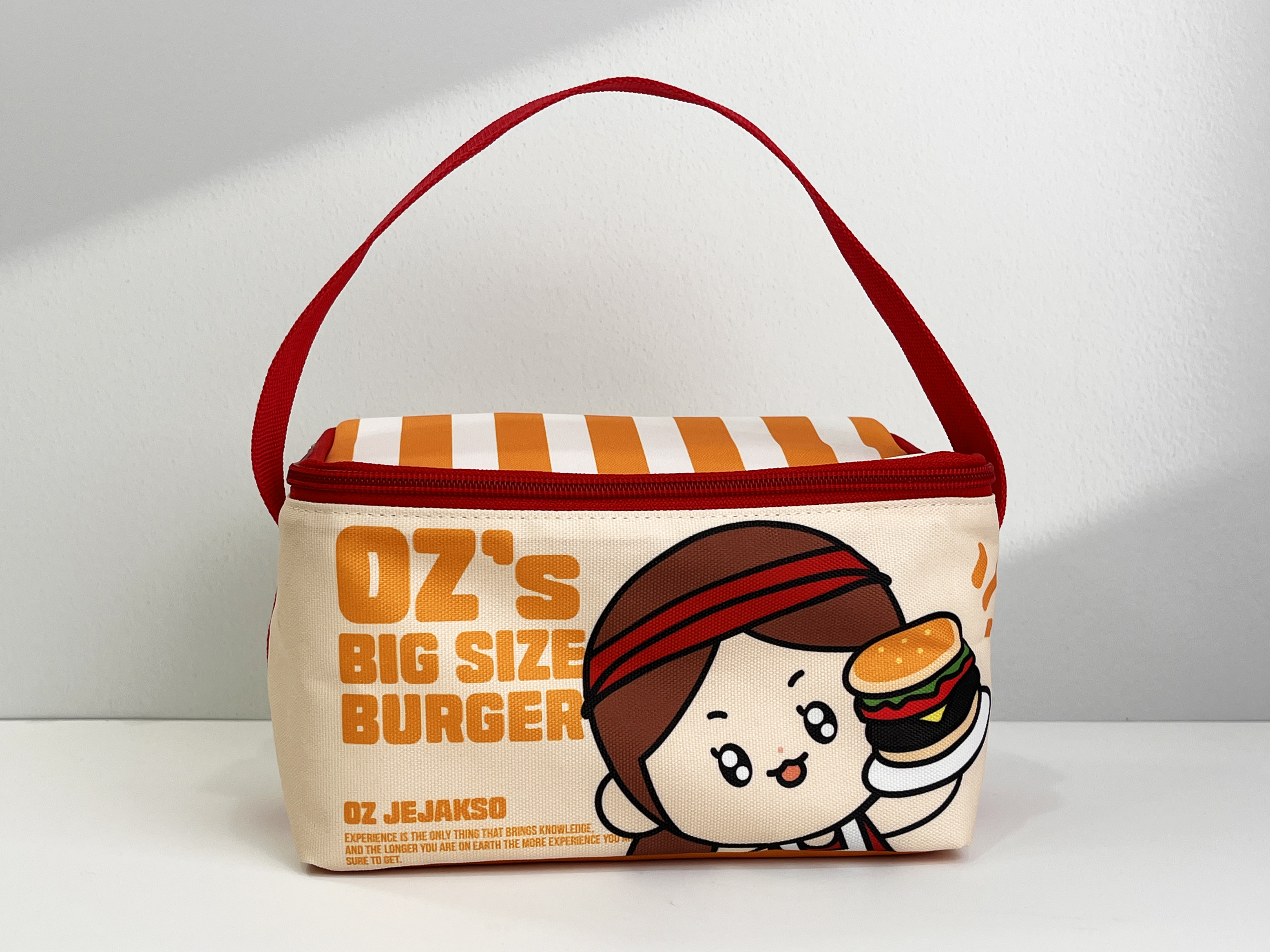 큐브 보냉백 미니 (외끈)