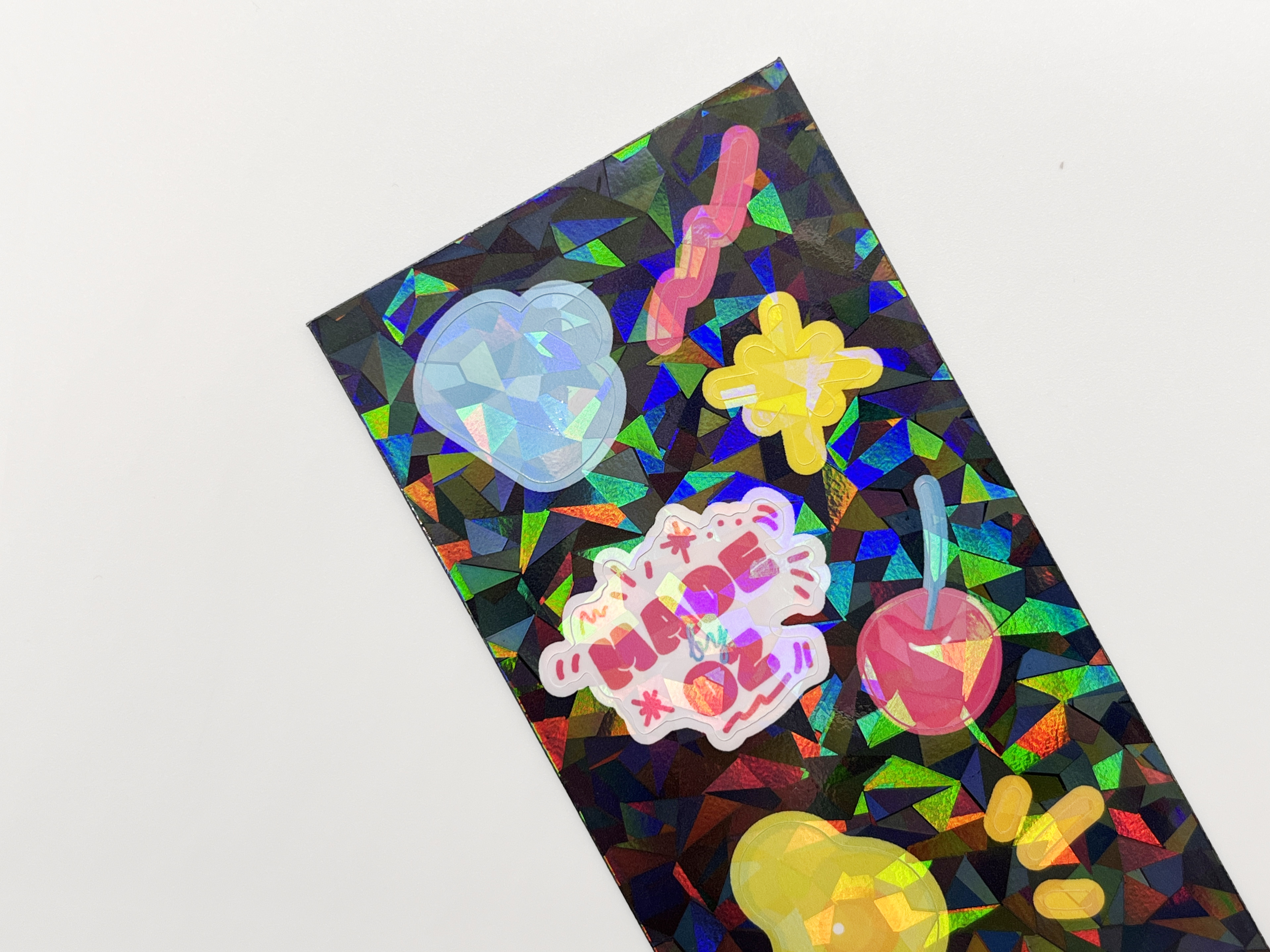 투명  A3 스티커