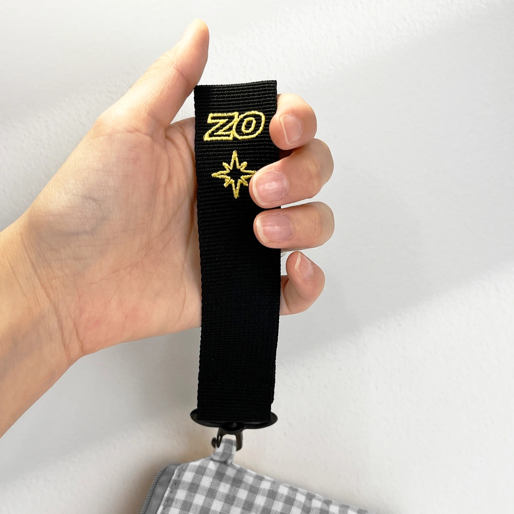 자수 네임택 키링