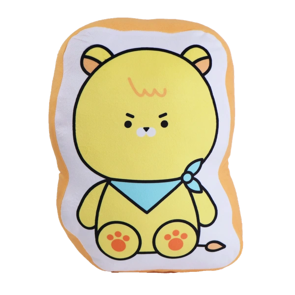 극세사 인형 보더 쿠션