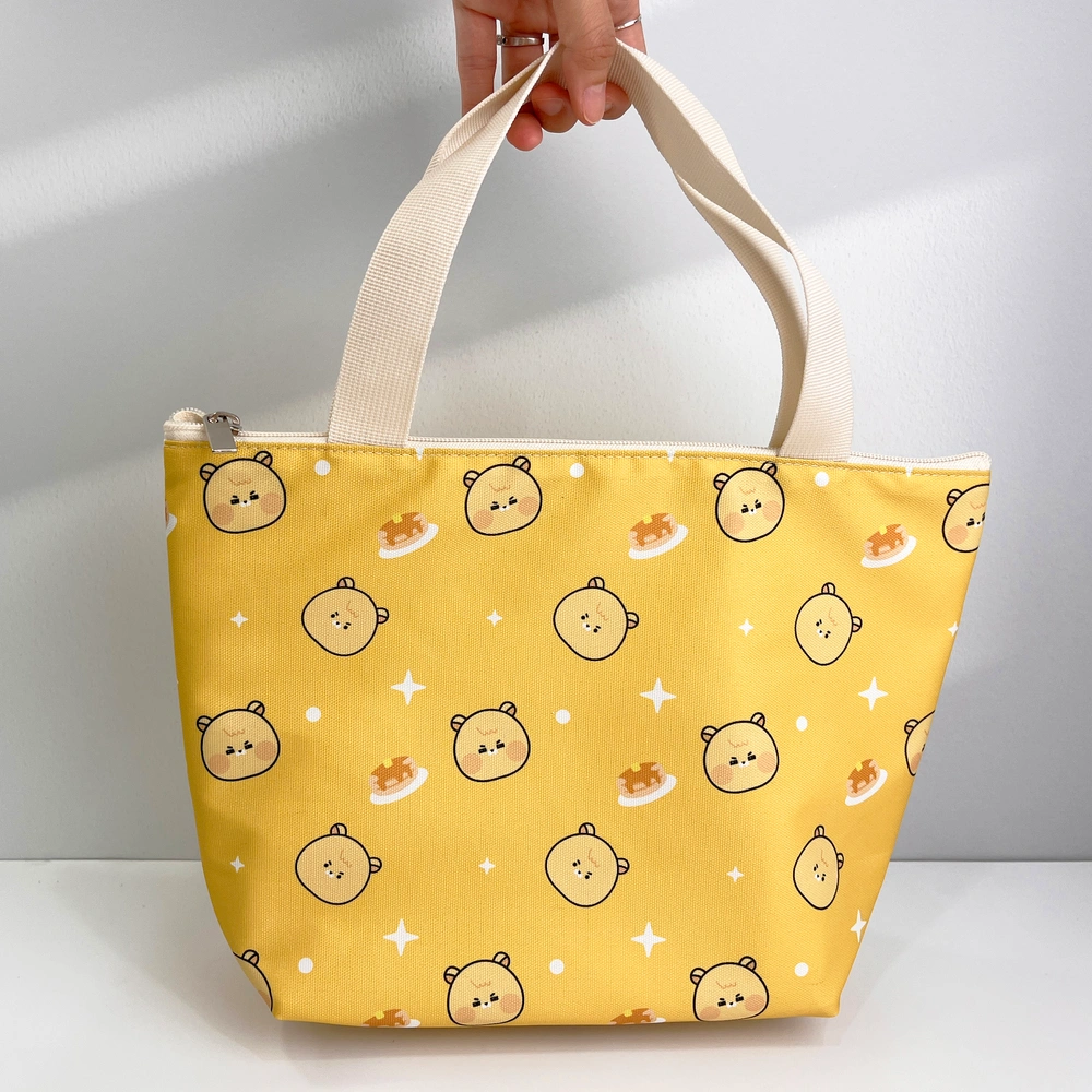 크로스 전사 삼각 보냉백