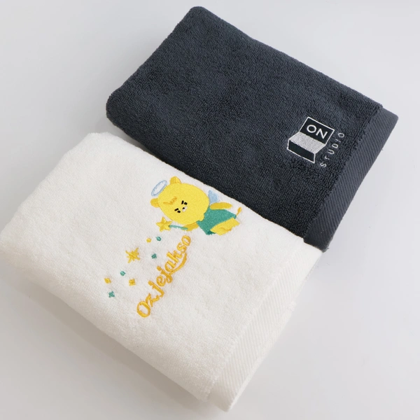 커스텀 자수 수건