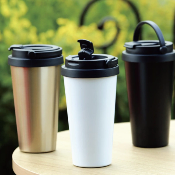 스테인리스 보냉 손잡이 텀블러 500 ml