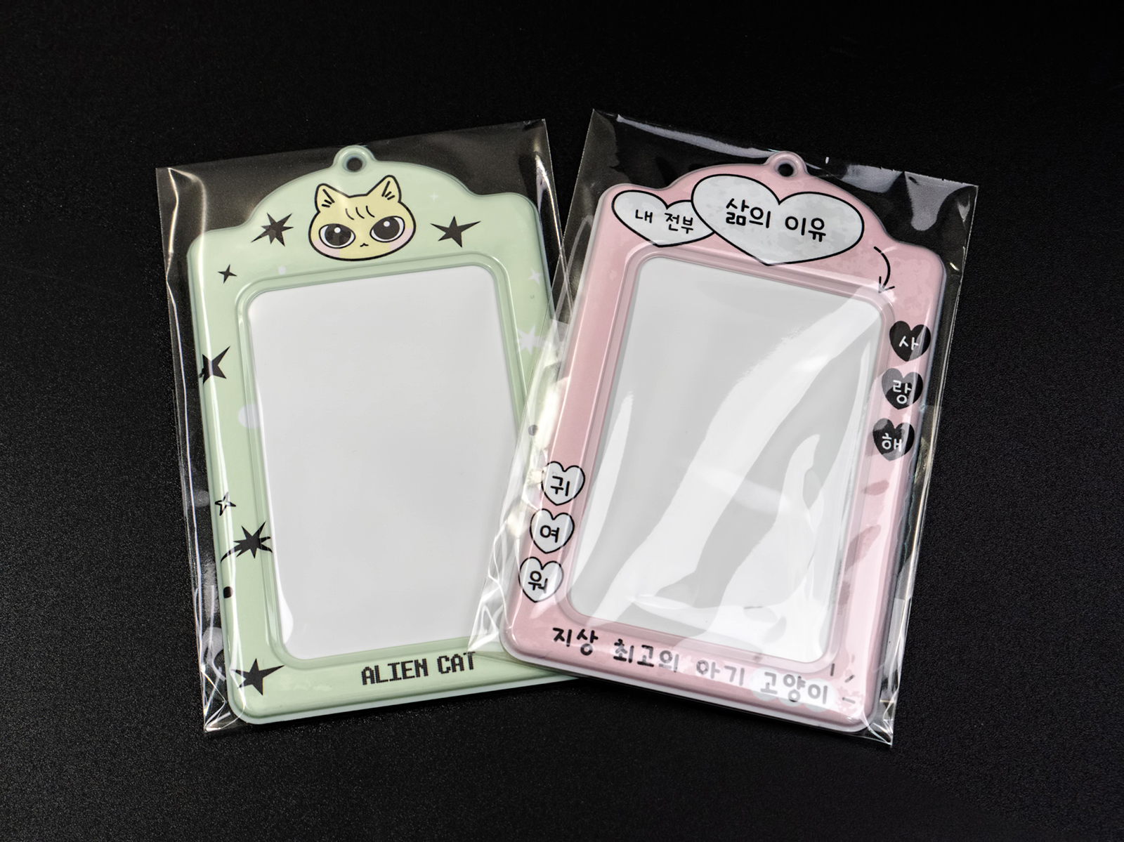 PVC 포토카드 홀더 키링