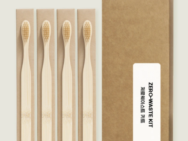 대나무 칫솔 4P