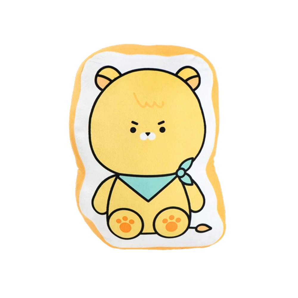 극세사 인형 보더 쿠션