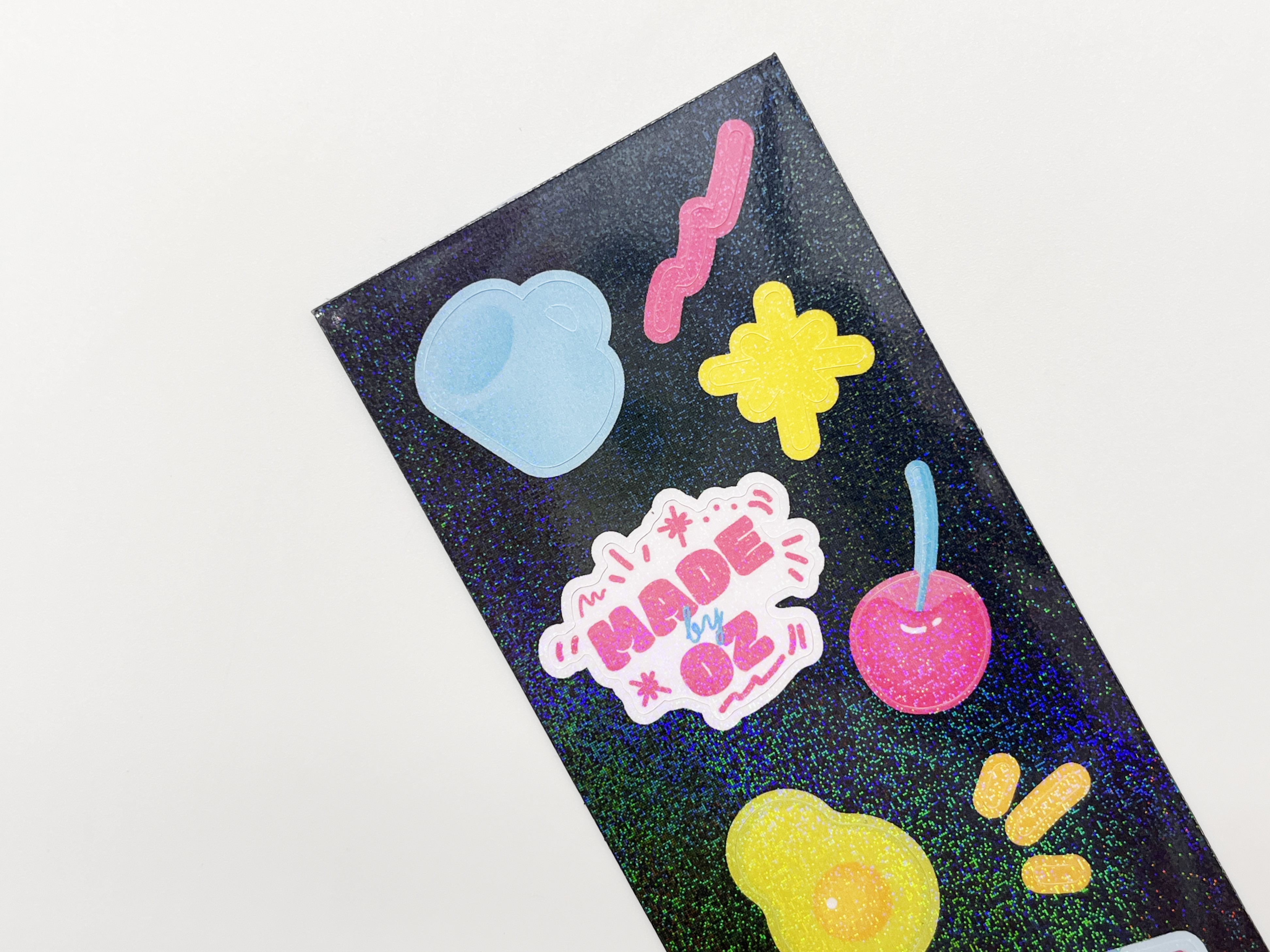 투명  A3 스티커