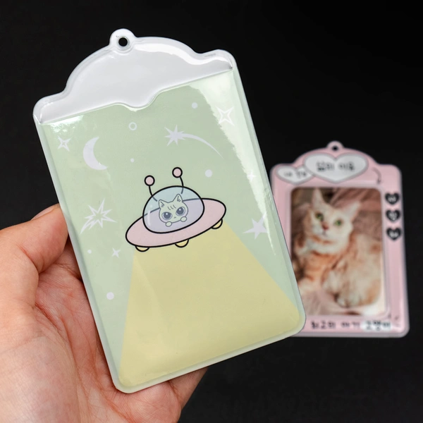 PVC 포토카드 홀더 키링