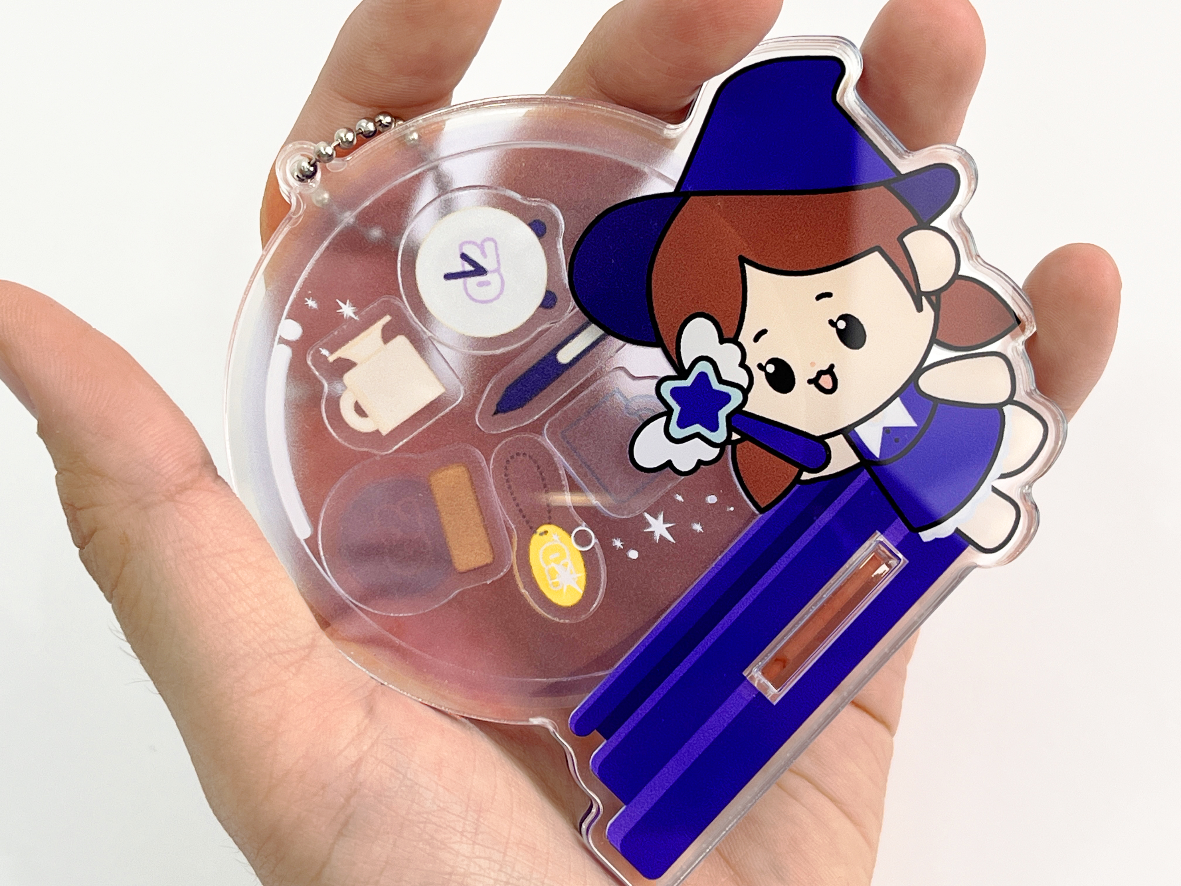 아크릴 쉐이커 키링
