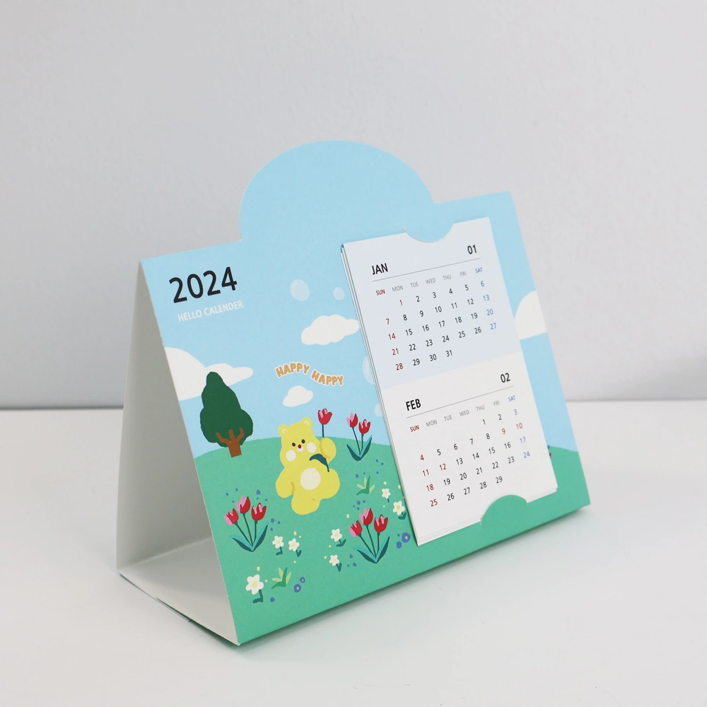 삼각 스탠드 미니 캘린더