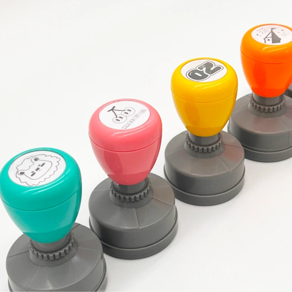 스탬프 도장 (원형, 사각형)