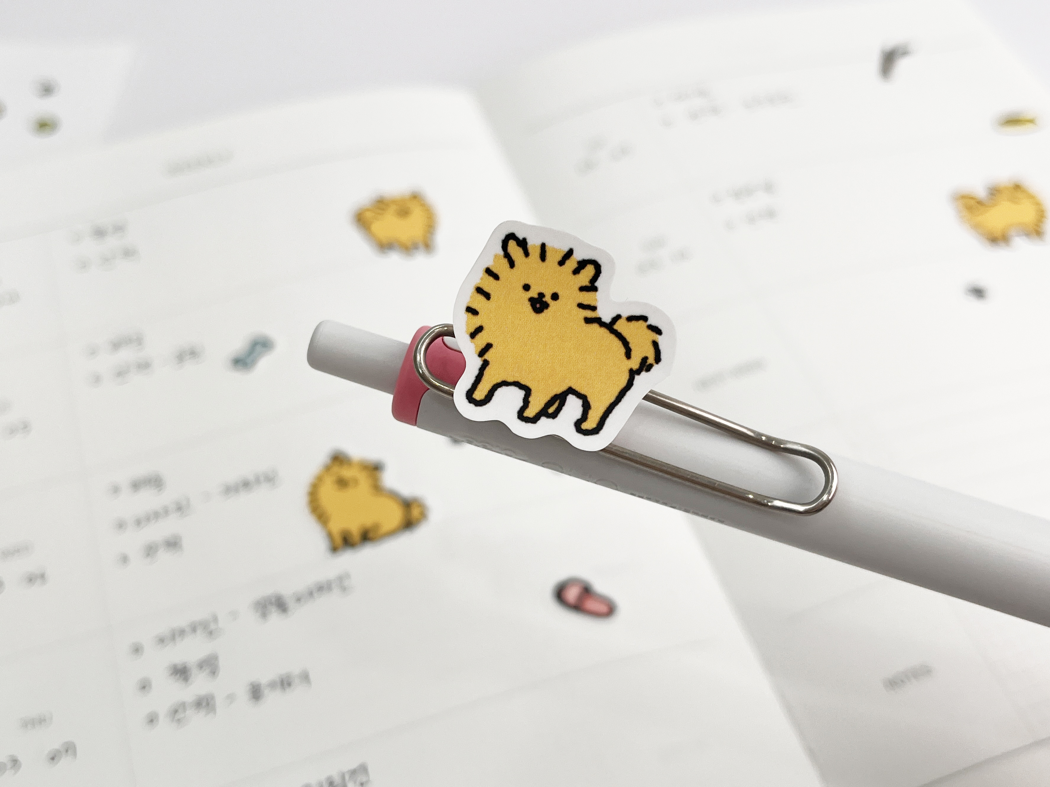 리무버블 유포지 스티커 150x50mm (8매단위)