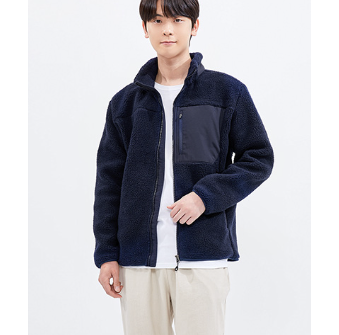 랜더스 헤비 후리스 자켓 