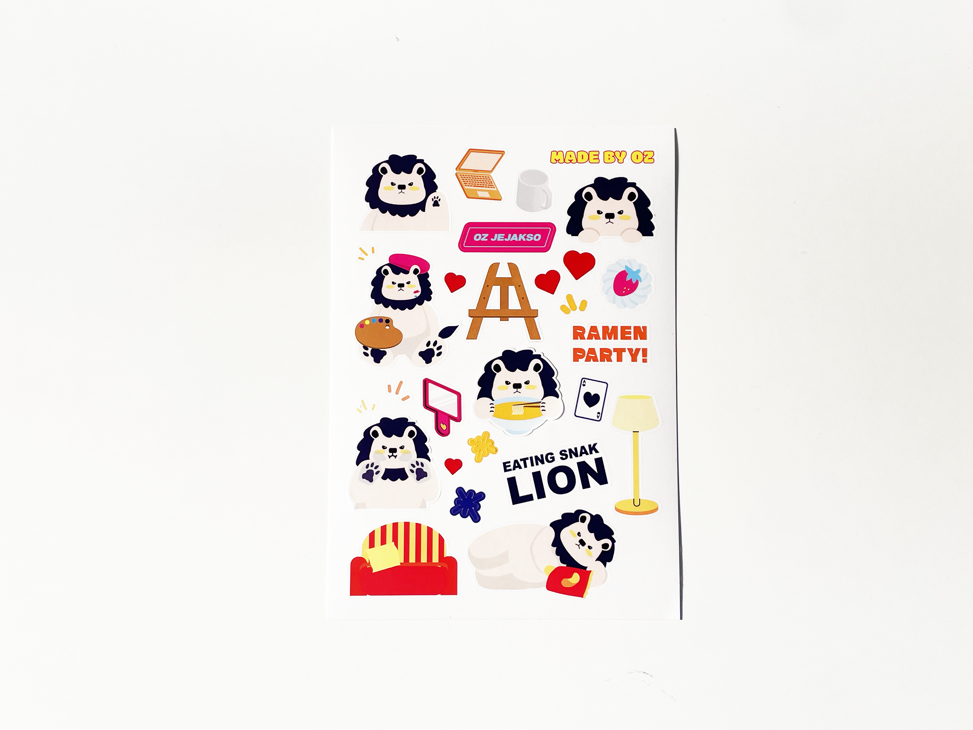 투명지 스티커 110x180mm (4매단위)