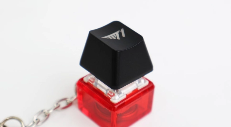 티원 키캡 키링 제작 사례