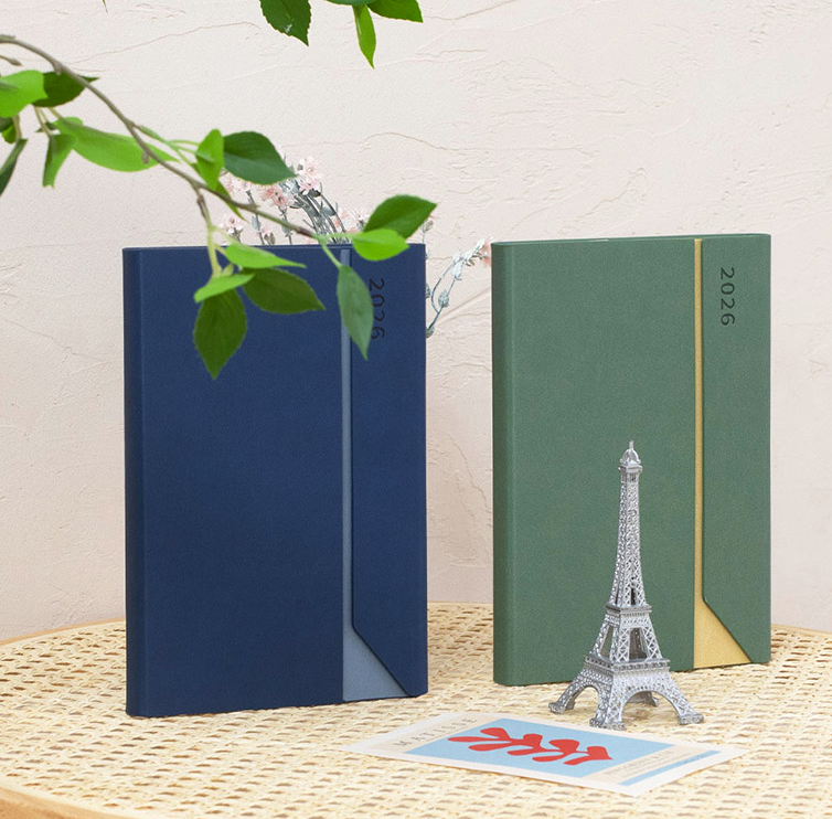 2026 3단 양장 다이어리