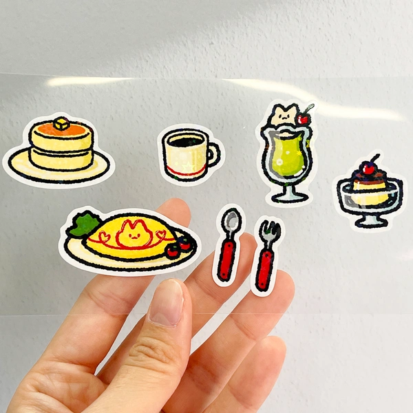 리무버블 유포지 스티커 150x80mm (4매단위)