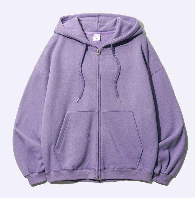 파일 오버핏 투웨이 후드집업 (M~2XL)