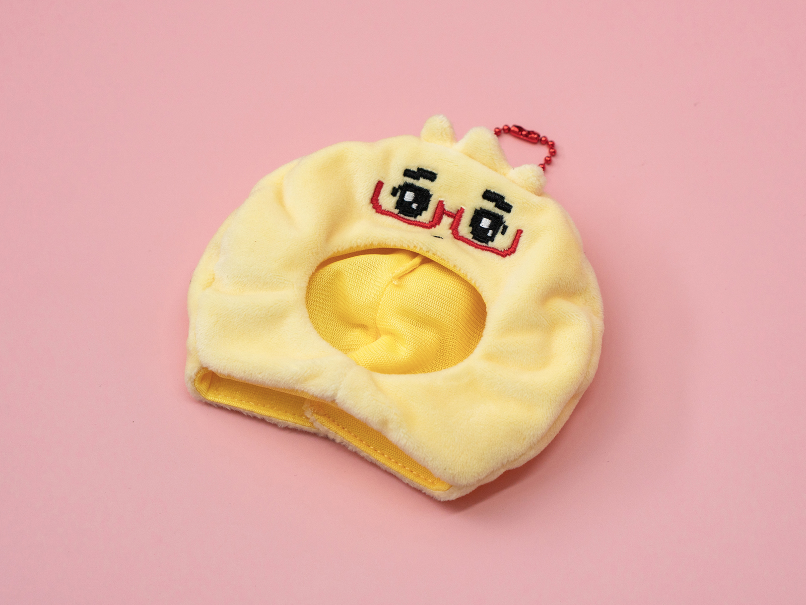 커스텀 인형모자 키링