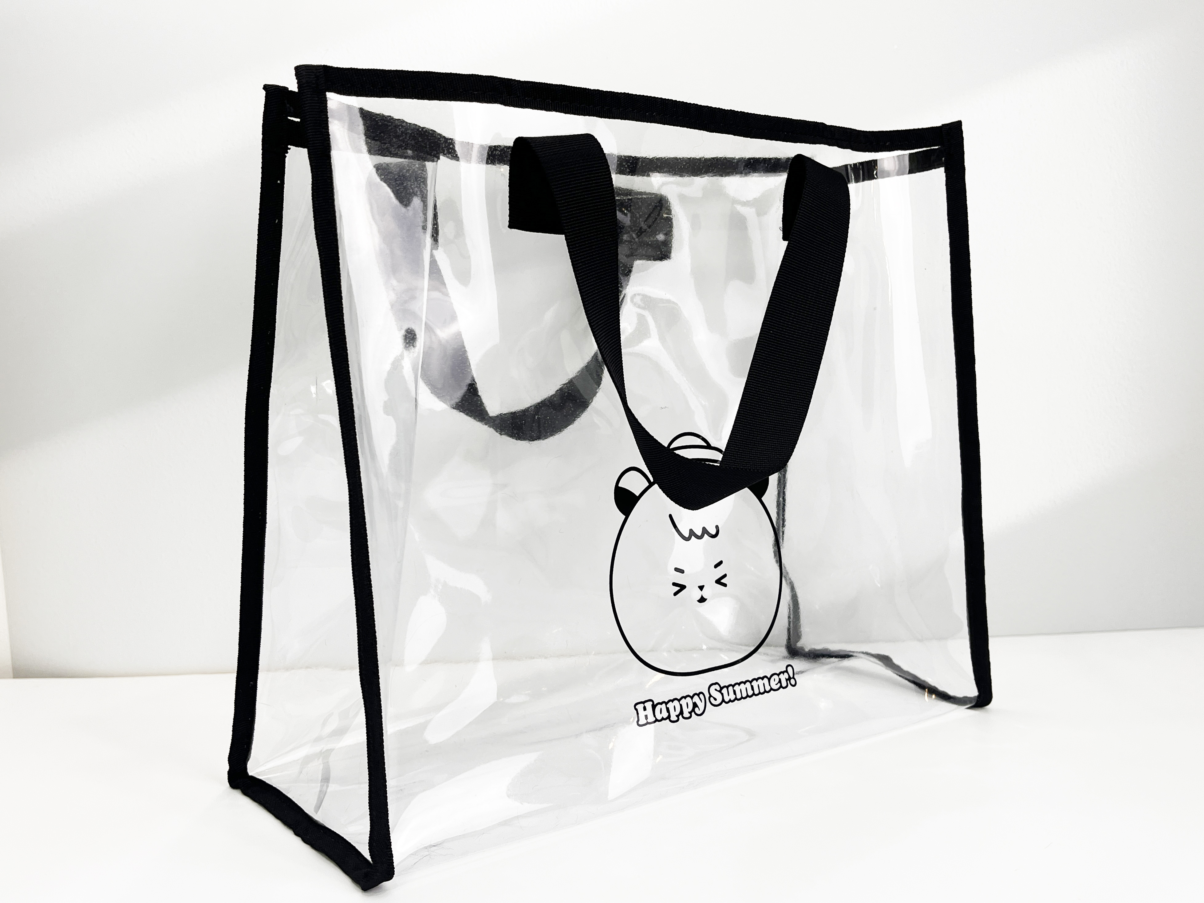 PVC 엣지 도트백