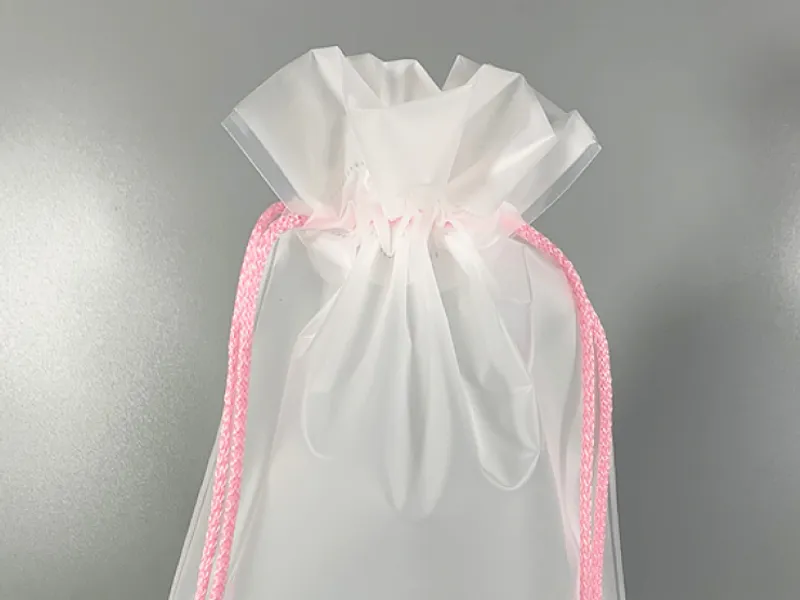복주머니 분홍끈 봉투