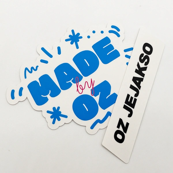 아트지 조각스티커 (A3)