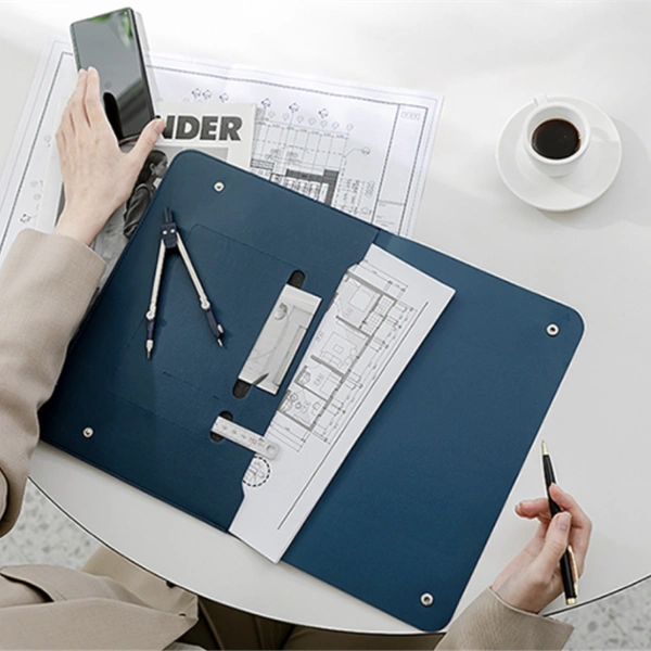 레더 A4 서류보관 홀더