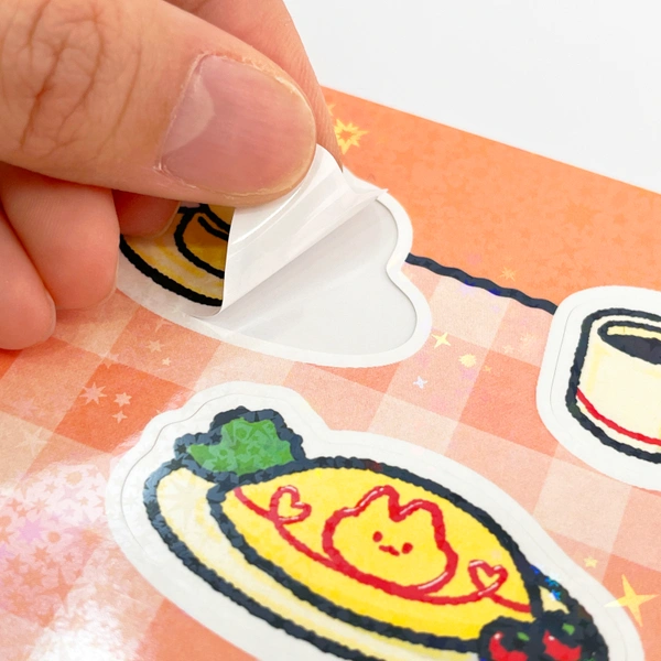 리무버블 유포지 스티커 150x80mm (4매단위)