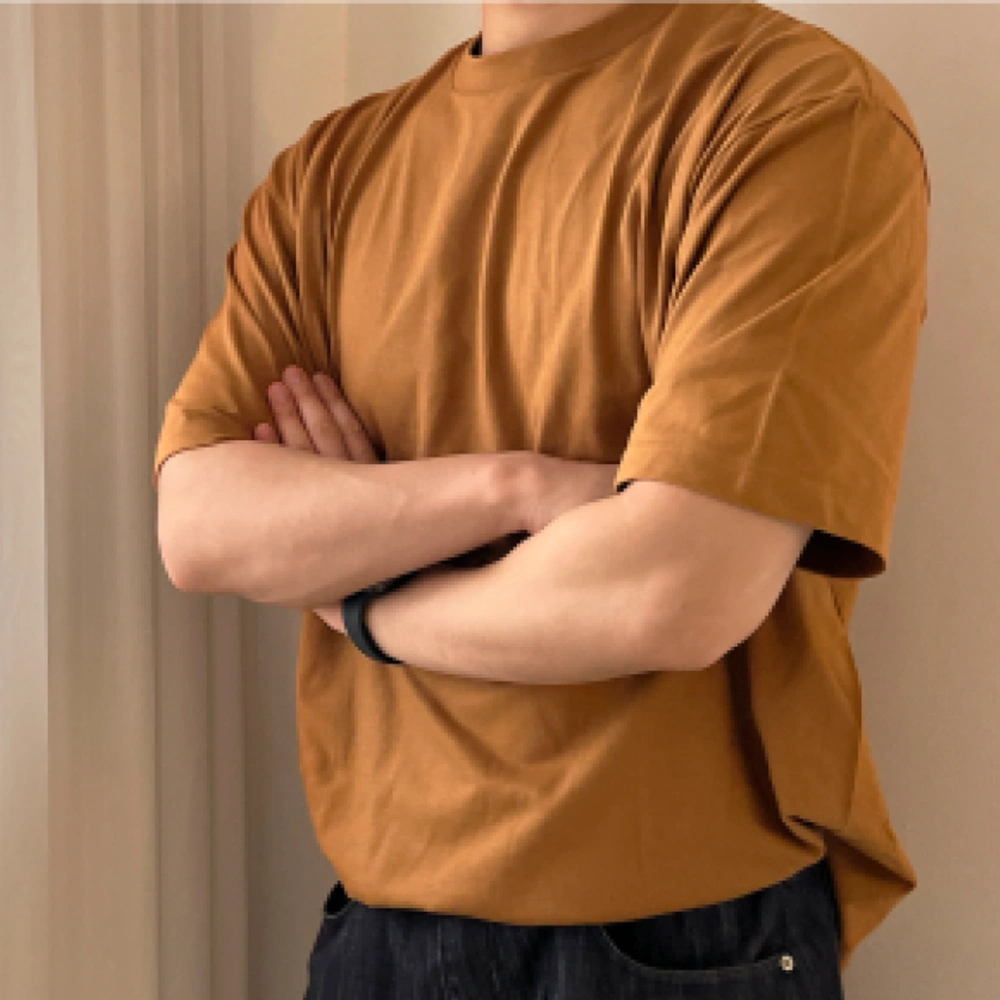 톰스 - 프린트스타 오버핏 반팔 (17수, 두꺼운 두께) 6가지 색상