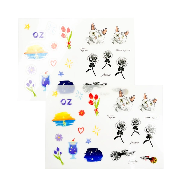 건식 타투스티커