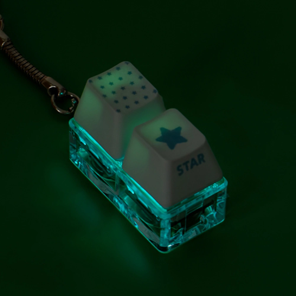 LED 풀컬러 키캡키링 2구