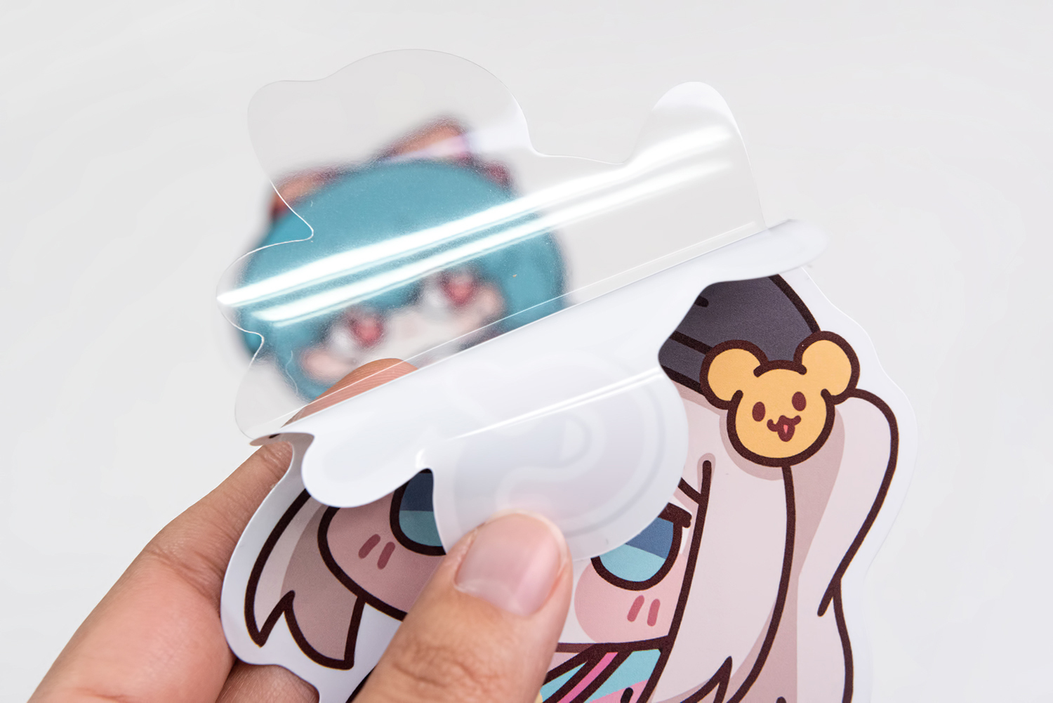 [슬래셔] 리무버블 pvc 스티커 키캡 세트