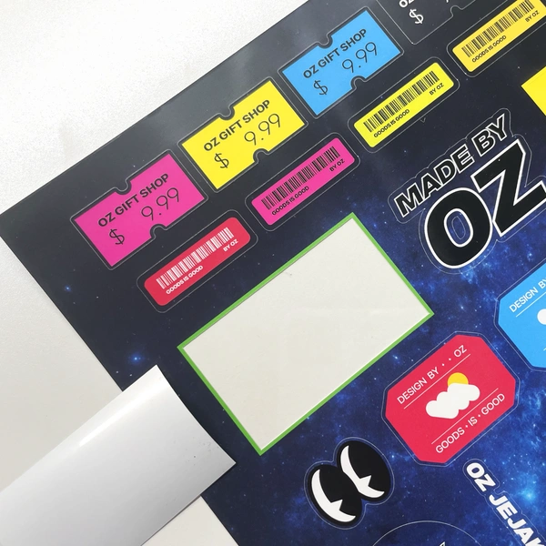 리무버블 유포지 스티커 180x260mm (2매단위)