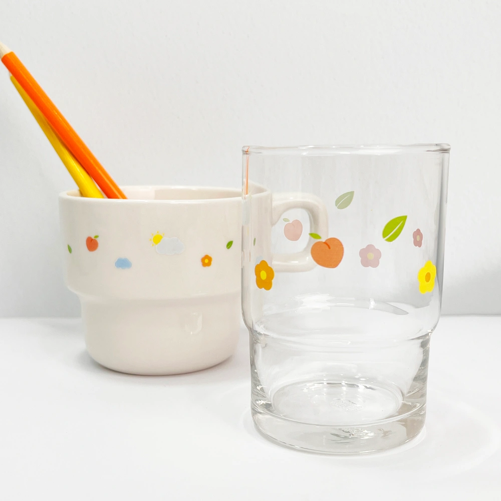 2단 카페글라스 올프린팅