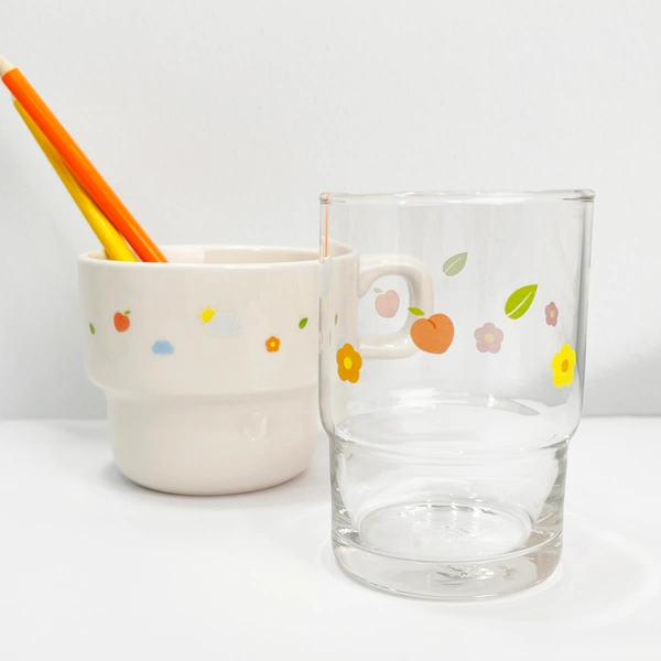 2단 카페글라스 올프린팅