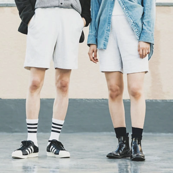 톰스 - 프린트스타 면 반바지 (성인/아동용)