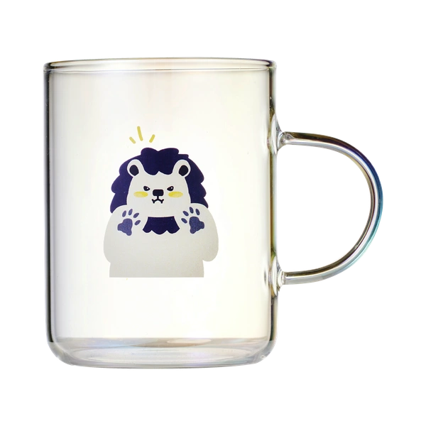 홀로그램 글라스 머그컵 280ml