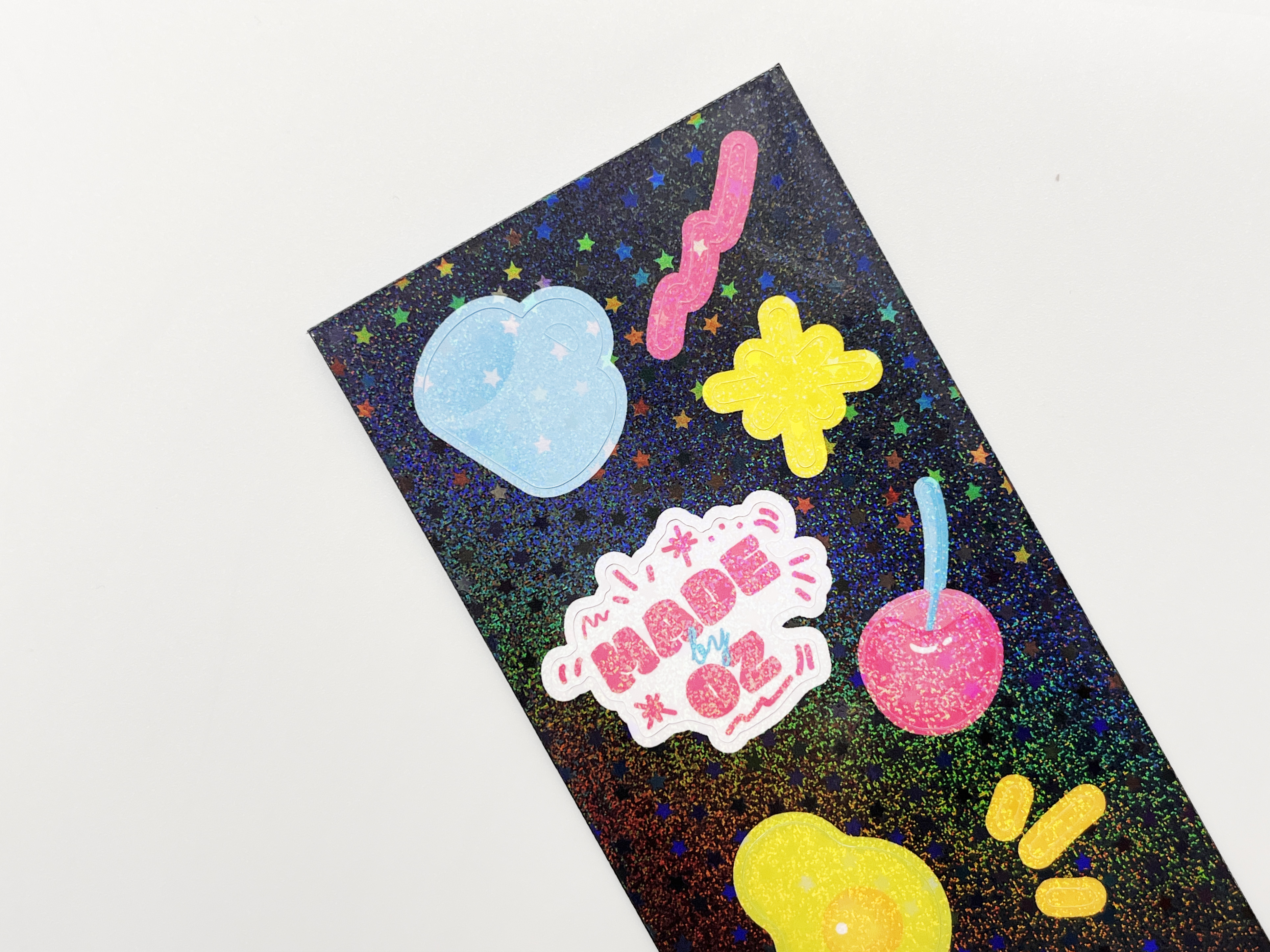 투명  A3 스티커