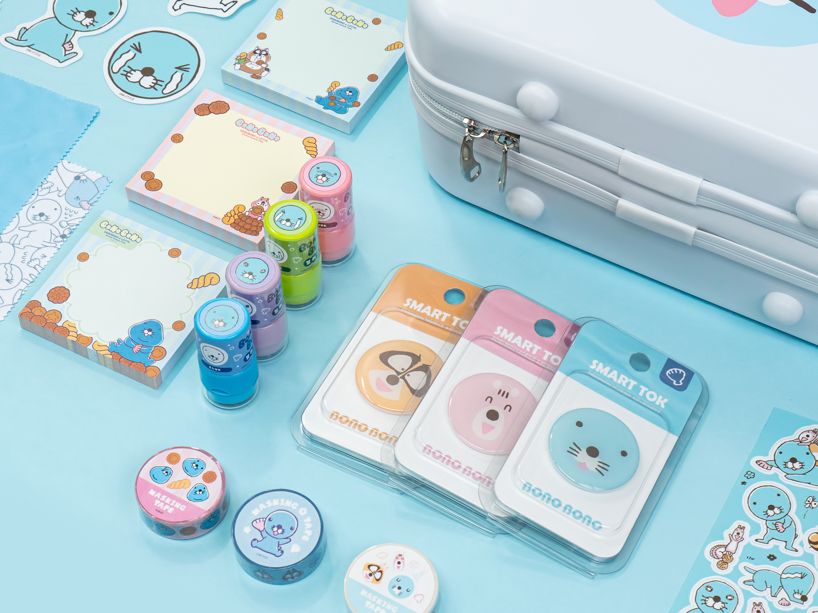 롯데월드×보노보노 굿즈